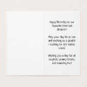 Joyeux anniversaire - Carte pour enfants (Inside Unfolded)