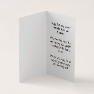 Joyeux anniversaire - Carte pour enfants