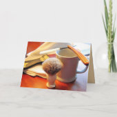 Joyeux Anniversaire, Carte Razor Stright Edge (Dos)