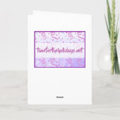 Joyeux anniversaire | Carte Whimsical Cake Card (Dos)