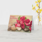 Joyeux Anniversaire Cartes Lys Du Nil (Fleur jaune)