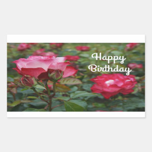 Joyeux anniversaire Cerry Parfait Rose #1 Stickers