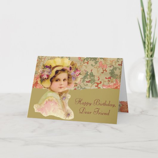 Joyeux Anniversaire, Cher Ami Carte Anniversaire (Devant)