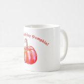 Joyeux Anniversaire Citrouille Custom Mug (Devant droit)