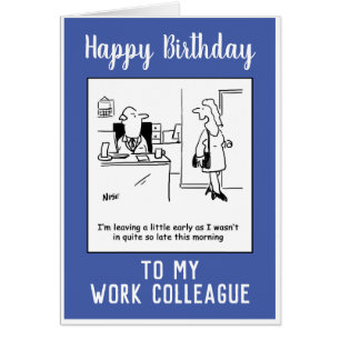Joyeux Anniversaire Collègue de travail