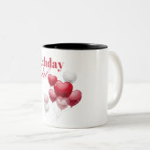 Joyeux anniversaire conception de la Mug fille (Devant droit)