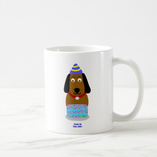 Joyeux Anniversaire Coupe de café Mug (Droite)
