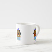 Joyeux Anniversaire Coupe Espresso Mug (Devant droit)