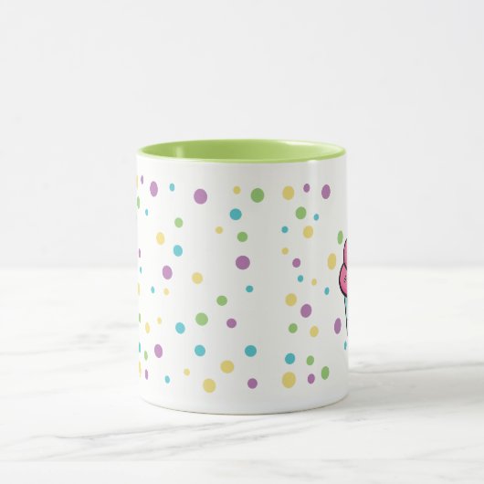 Joyeux Anniversaire Cupcake mug (Centre)