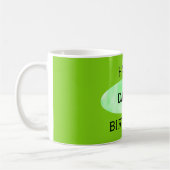 Joyeux anniversaire Daddy Green Mug de Janz (Gauche)