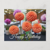 Joyeux Anniversaire Dahlia Rose Toscano #1 Carte P (Devant)