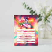 Joyeux anniversaire dans Sprinkles Invitation (Debout devant)