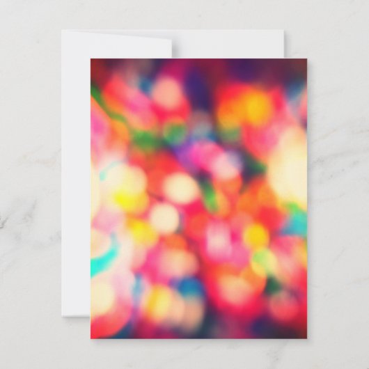 Joyeux anniversaire dans Sprinkles Invitation (Dos)