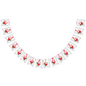 Joyeux Anniversaire de Bunting drapeaux Père Noël  (Tout)