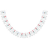 Joyeux Anniversaire de Bunting drapeaux Snowman av (Tout)