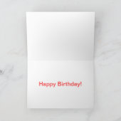 Joyeux anniversaire de carte de groupe (Intérieur)