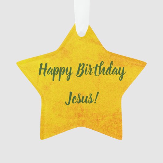 Joyeux Anniversaire de Jésus (devant)