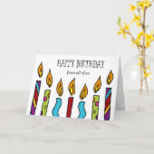 Joyeux anniversaire de la carte All Us (Fleur jaune)