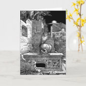 Joyeux anniversaire de la carte Dark Side (Fleur jaune)