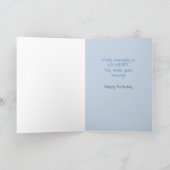 Joyeux anniversaire de la carte de chat (Intérieur)