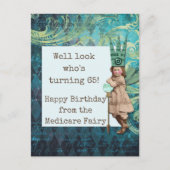 Joyeux Anniversaire De La Carte Postale Fée Medica (Devant)