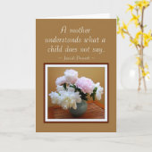 Joyeux anniversaire de la carte Son Peonies (Fleur jaune)