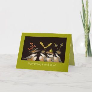 Joyeux anniversaire de nous tous ! carte