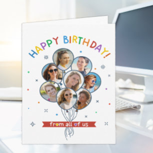 Joyeux Anniversaire de tous les nous Carte - Bal c