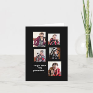 Joyeux anniversaire de tous moi Carte