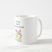 Joyeux anniversaire de travail pour elle, Mug Flor (Devant droit)