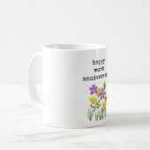 Joyeux anniversaire de travail pour elle, Mug Flor (Devant gauche)