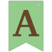 Joyeux Anniversaire Deer Party Bunting drapeaux (Troisième drapeau)