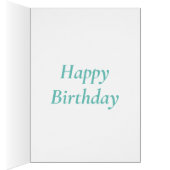 Joyeux anniversaire du chien du Terrier de l'Ouest (Intérieur (Droit))