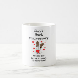 Joyeux Anniversaire Du Travail, Mignonne Mug De Ch