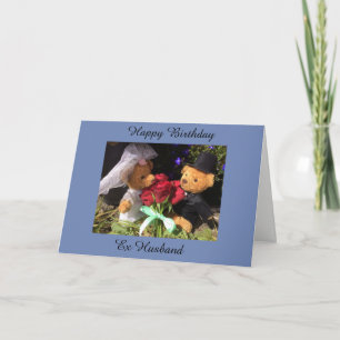 Joyeux anniversaire ex mari carte