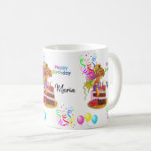Joyeux Anniversaire Fairy Mug (Devant droit)