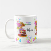 Joyeux Anniversaire Fairy Mug (Gauche)