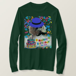Joyeux Anniversaire Faites Un T-Shirt De Poodle So