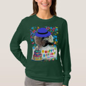 Joyeux Anniversaire Faites Un T-Shirt De Poodle So (Devant)