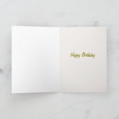 Joyeux anniversaire "Faites un voeu" Carte d'anniv (Intérieur)