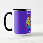 Joyeux Anniversaire Félicitations Tasse à Café (Gauche)