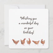 Joyeux Anniversaire Ferme de Jardinage | Carte de  (Dos)