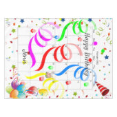 Joyeux anniversaire Février 2022 Nappe (Devant (Horizontal))