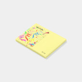 Joyeux anniversaire Février 2022 Post-it Notes (Incliné)
