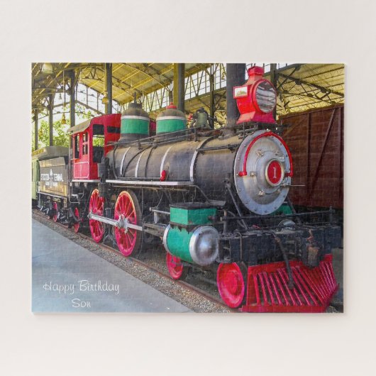 Joyeux Anniversaire Fils Puzzle (Horizontal)