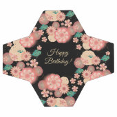 Joyeux Anniversaire - Fleurs de Pêche Printemps Ja (Plat)