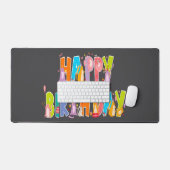 Joyeux anniversaire Funny Amoureux des chats Anniv (Clavier et souris)
