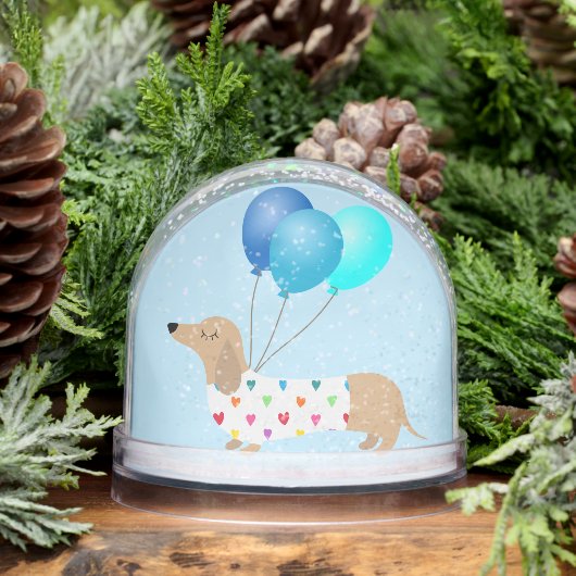Joyeux Anniversaire Globe de Neige (Hiver)