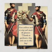 Joyeux anniversaire, grand jardinier ! Carte d'ann (Devant / Derrière)