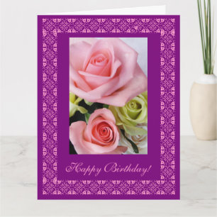 Joyeux anniversaire ! Grande carte